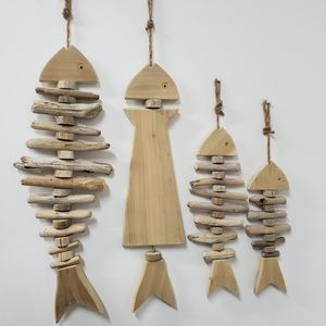 Driftwood fish art